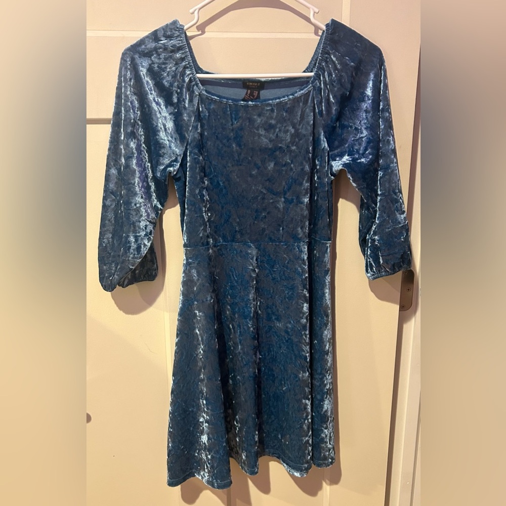 Forever 21 kids royal blue dress